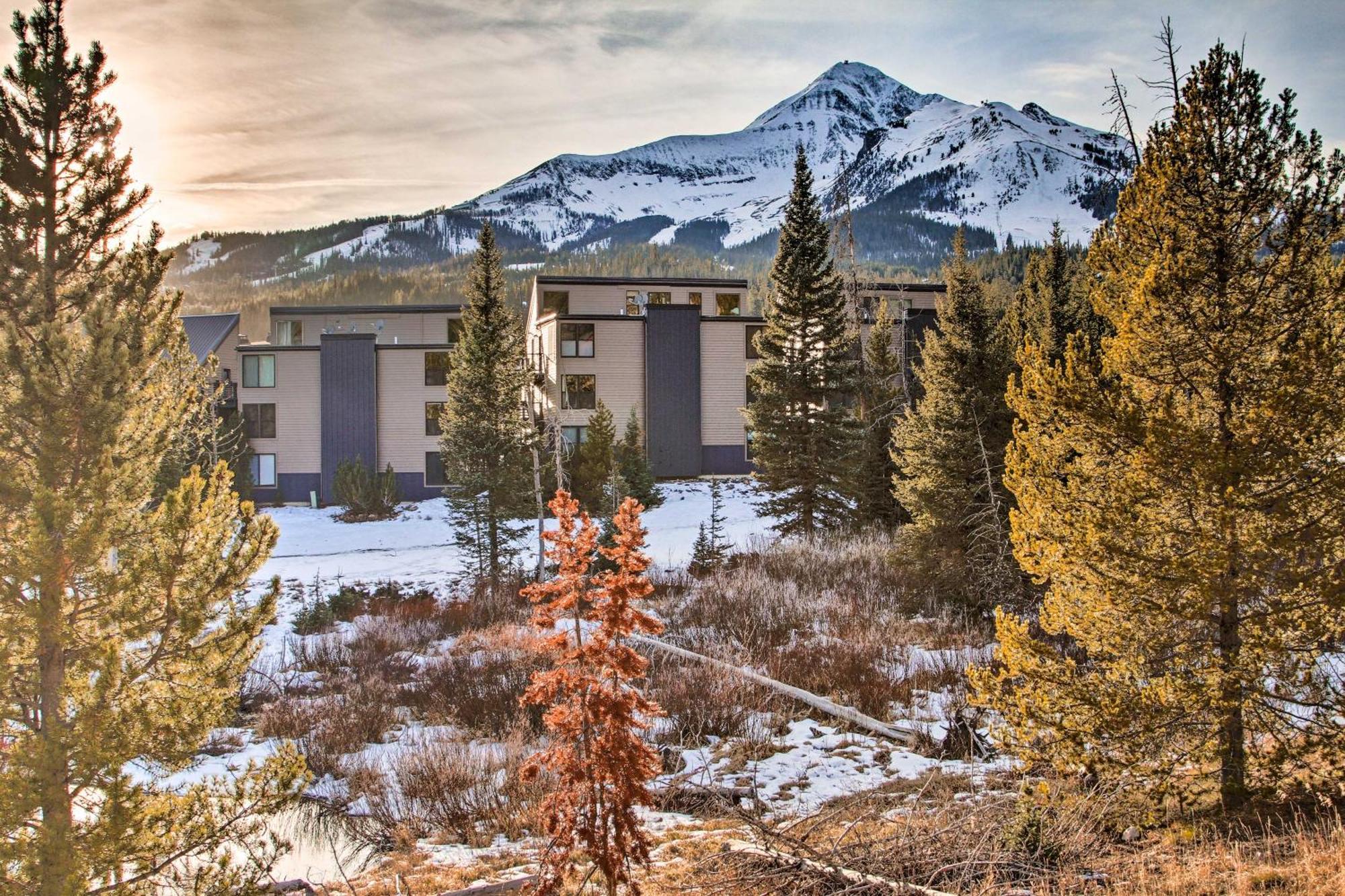 Cozy Big Sky Studio About 1 Mile To Mtn Village! Extérieur photo